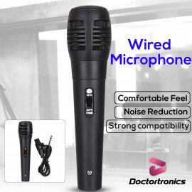 Handheld Wired Microphone Uni-directional Dynamic Professional  Stereo Studio Speech Mic Audio For Karaok